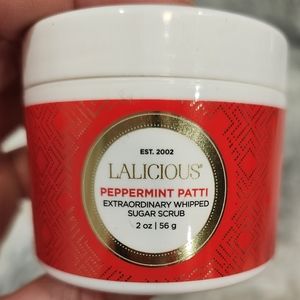 LALICIOUS Sugar Peppermint Whipped Sugar Scrub • 2 oz